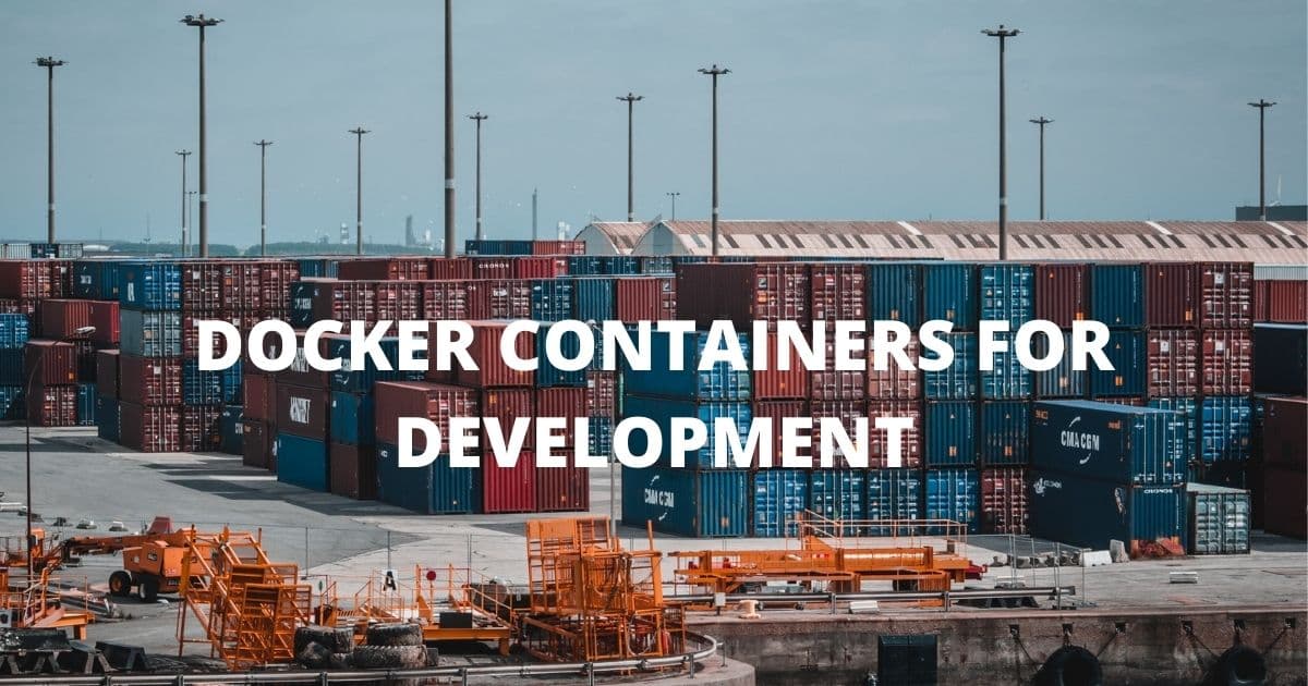 Use Docker for local development